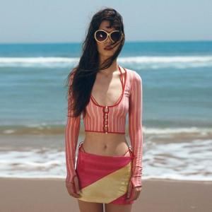 <img class='new_mark_img1' src='https://img.shop-pro.jp/img/new/icons12.gif' style='border:none;display:inline;margin:0px;padding:0px;width:auto;' />POP UPAPRILPOOLDAY ZIGGY MICRO MINI SKIRT