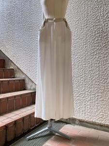 CHELSEA import Waist bi-color linen pants