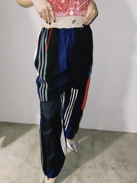 RehersalL リメイクジャージパッチワークPT - CHELSEA, ONLINE