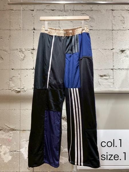 RehersalL リメイクジャージパッチワークPT - CHELSEA, ONLINE