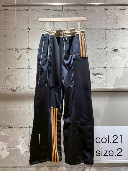 RehersalL リメイクジャージパッチワークPT - CHELSEA, ONLINE