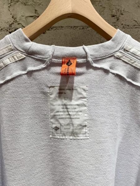 【 rehersall 】パイルラインスリーブスウェット(ピンク) rehersall 】パイルラインスリーブスウェット(ピンク)