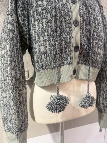 accodion^_^カーディガン CFCL』ACCORDION CROPPED CARDIGAN (レッドマルチ) ¥59,400