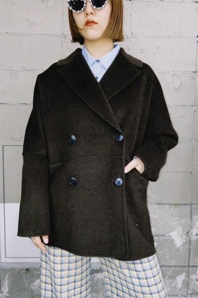 ジャケット・アウター YENN DOUBLE FACE PEA COAT ピーコート pコート 「一部別注カラー」YENN DOUBLE FACE PEA