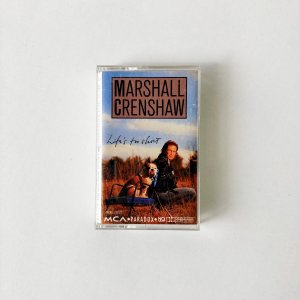 Marshall Crenshaw – Life's Too Short / CASSETTE TAPE [Used]