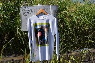 kerocchi コラージュ ロングTシャツ [XXL GRAY] - r (アール)