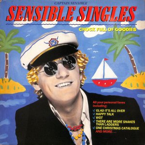 Captain Sensible – Sensible Singles / SIRE / LP [USED]