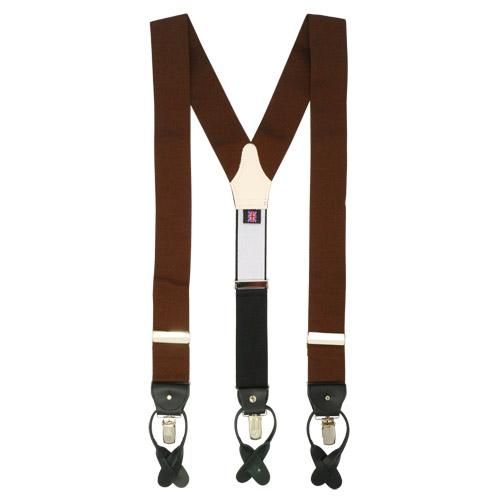 ALBERT THURSTON アルバートサーストン サスペンダー ブラウン - 蝶