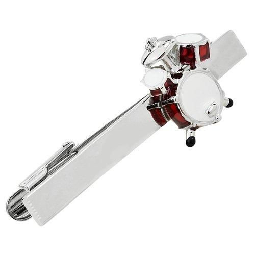 レッド ドラム セット ネクタイピン タイバー - 蝶ネクタイ