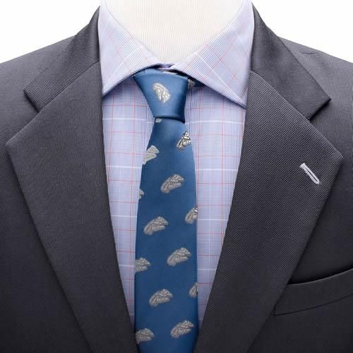 ドラゴンクエストミュージアム ネクタイ ブルー