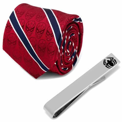 Marvel スパイダーマン レッド ストライプ ネクタイ ネクタイピン セット 蝶ネクタイ ボウタイ 専門店 Bowties Jp Marvel スパイダーマン レッド ストライプ ネクタイ ネクタイピン セット 蝶ネクタイ ボウタイ 専門店 Bowties Jp