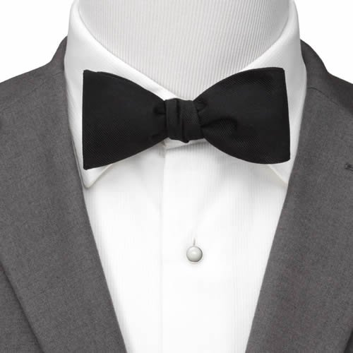 ブラック シルク 手結び Ox & Bull 蝶ネクタイ ボウタイ - 蝶ネクタイ ボウタイ 専門店 Bowties.jp