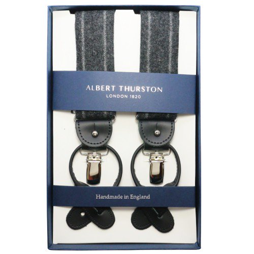 ALBERT THURSTON アルバートサーストン サスペンダー イングリッシュ