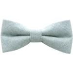 ミントグリーン ワッフル 蝶ネクタイ ボウタイ 簡易装着タイプ - 蝶