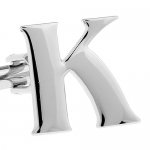 アルファベット K カフス カフスボタン【バラ売り 片方 0.5ペア】