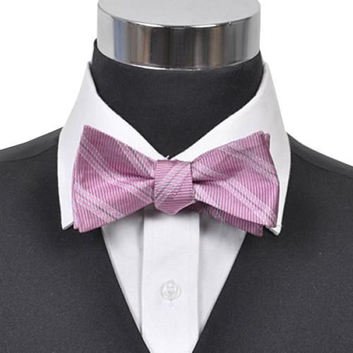 ピンク ペンシル ストライプ 蝶ネクタイ ボウタイ 蝶ネクタイ ボウタイ 専門店 Bowties Jp