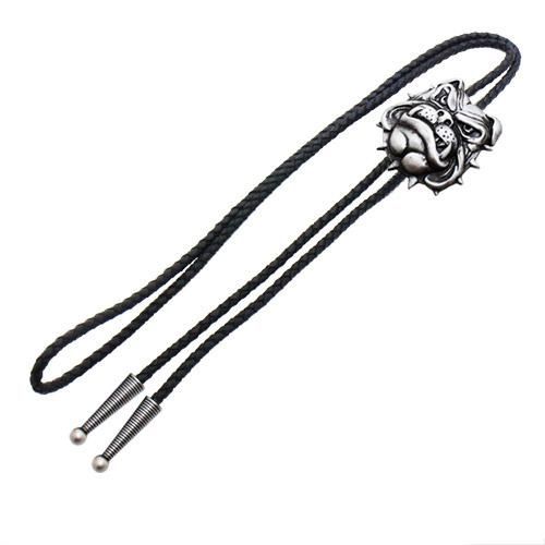 シルバーブルドッグ ループタイ ネックレス ポーラータイ ポロタイ