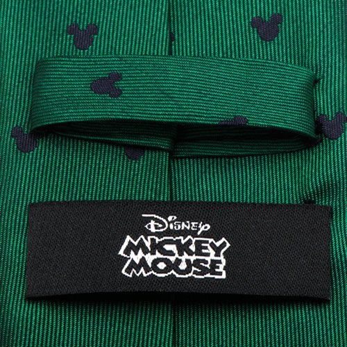Disney ミッキーマウス グリーン ネクタイ - 蝶ネクタイ ボウタイ 専門