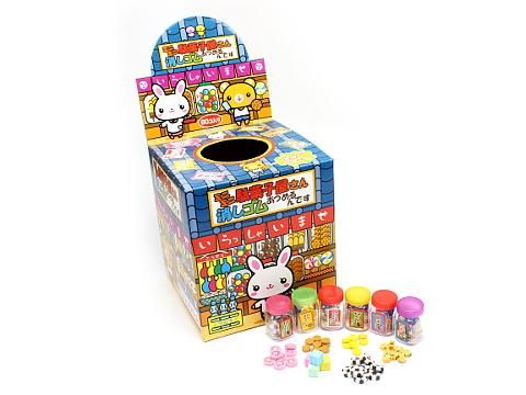 ミニミニ駄菓子屋さん 消しゴムあつめるんです60付き｜おもちゃ