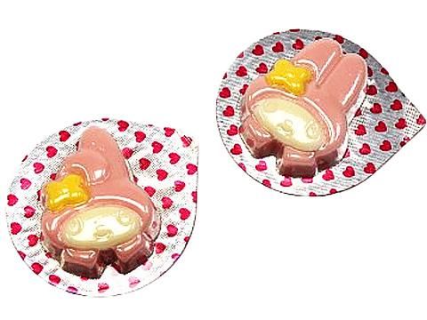 マイメロディーレリーフチョコ（50個入）｜おもちゃ・縁日玩具
