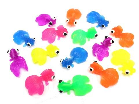 ぷかぷか金魚(100個入) 【景品玩具まとめ買い・スーパーボール