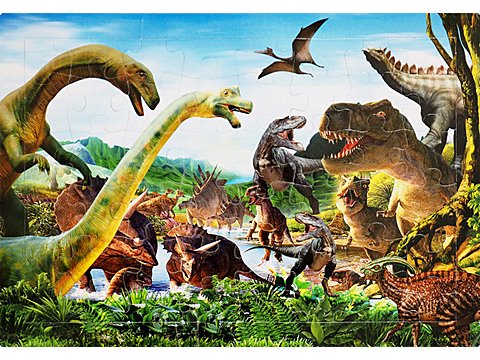 リアル恐竜パズル４８Ｐ | おもちゃ・ホビー・ゲーム・縁日玩具 大国屋