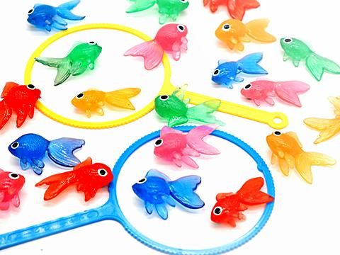 TPRカラフル金魚 | おもちゃ・ホビー・ゲーム・縁日玩具 大国屋