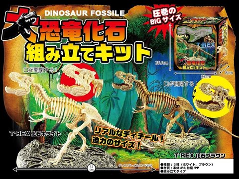 大恐竜化石組み立てキット | おもちゃ・ホビー・ゲーム・縁日玩具・大国屋