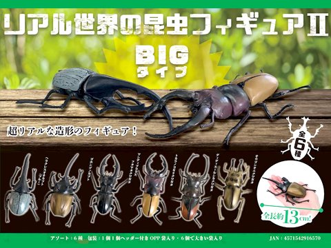 リアル世界の昆虫フィギュア２ＢＩＧタイプ| おもちゃ・ホビー・ゲーム・縁日玩具・大国屋