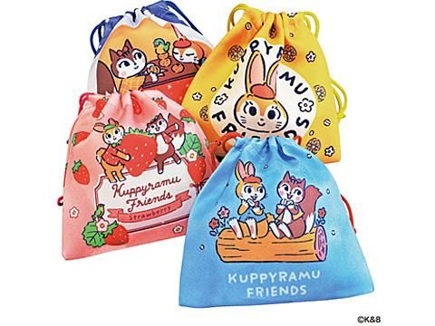 クピラムフレンズ巾着｜おもちゃ・縁日玩具・クレーンゲーム景品