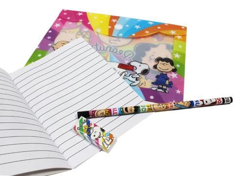 スヌーピーBIGポーチ文具セット｜おもちゃ・縁日玩具