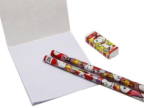 SNOOPY - スヌーピー文具セット SNOOPY スヌーピー 文房具セット プレゼント 6点文具セット