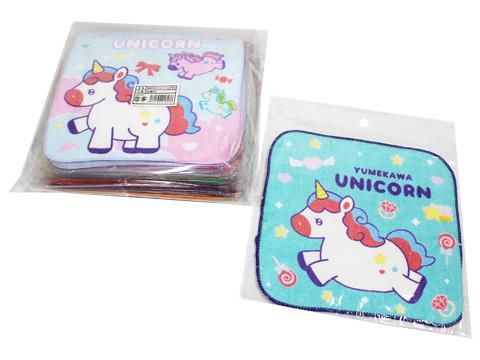 ゆめかわユニコーンミニタオル｜おもちゃ・縁日玩具・駄菓子