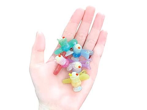ⓝⓔⓦ【恐竜】ベビーヘアクリップ キッズヘアクリップ ヘアゴム