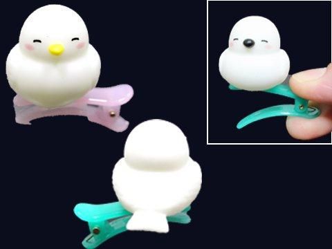楽天市場】シマエナガ（ヘアアクセサリー｜キッズファッション