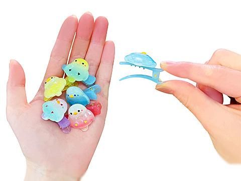 ことりちゃんデコレーションヘアクリップ| おもちゃ・縁日玩具