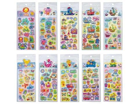 Qoo HAPPYシールセット 4枚入り Qoo HAPPYシールセット 4枚入り ハッピーシール10種｜おもちゃ