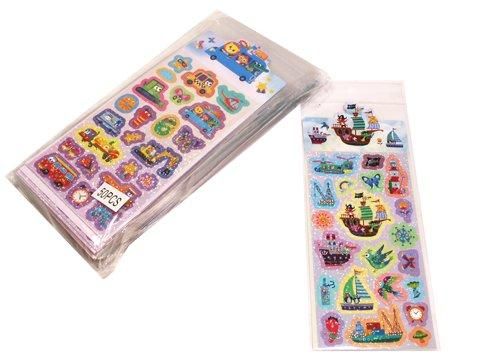 Qoo HAPPYシールセット 4枚入り ハッピーシール10種｜おもちゃ・縁日玩具・アミューズメント