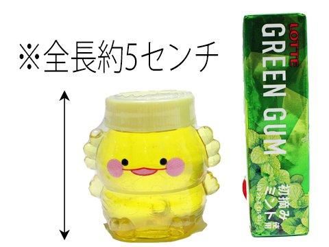 ぽちゃちゃメンダコクリアスライム粘土タコ型プラスチック容器 ぽちゃちゃメンダコクリアスライム粘土タコ型プラスチック容器