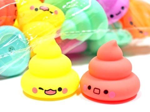 昭和のうんちくん　プニュプニュ　14個色んな表情があります　色は9色 Yahoo!オークション - うんちくん うんちマン イカゲーム風 084