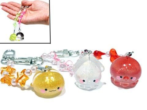 ぽちゃちゃ海のいきもの宝石ビーズチャーム｜おもちゃ・縁日玩具