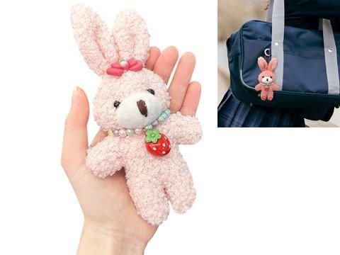 CUTE キュート販売 ぬいぐるみ こうさぎ うすピンク F0248