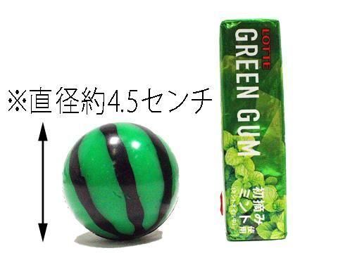 スーパーボールスイカ45mm｜おもちゃ・縁日玩具・クレーン