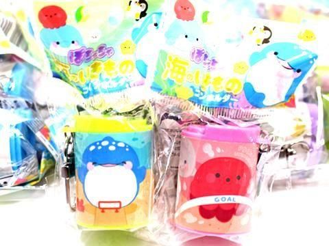<img class='new_mark_img1' src='https://img.shop-pro.jp/img/new/icons12.gif' style='border:none;display:inline;margin:0px;padding:0px;width:auto;' />ぽちゃちゃ海のいきものコインホルダー　ＭＢ１４９９【単価￥１０６】１６入の画像