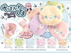  そばかわ。くまフェイスポーチ　ＭＢ１４７０【単価￥１４４】６入
