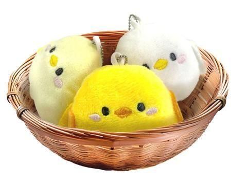 緑のアヒル顔ぬいぐるみ アヒルちゃんぬいぐるみマスコットBC付|おもちゃ・縁日玩具