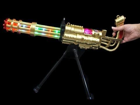 光る！音が鳴る！ガトリングガンMAX｜おもちゃ・縁日玩具