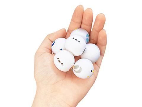 シマエナガ  20個 ミニぷかぽってりカラフルシマエナガ｜おもちゃ・縁日玩具
