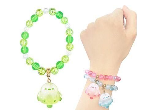 シマエナガデコレーションブレスレットパステルカラー | おもちゃ