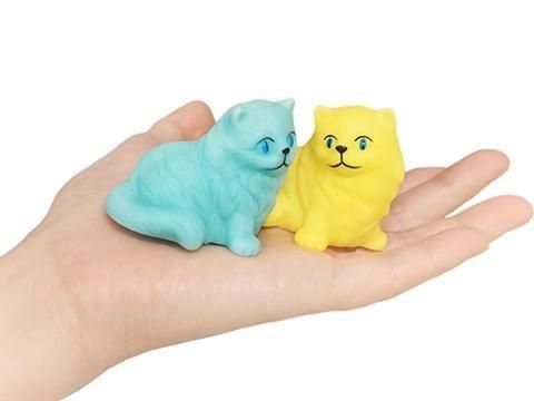 ぷかぷかカラフルネコ｜おもちゃ・縁日玩具・駄菓子・ガチャガチャ